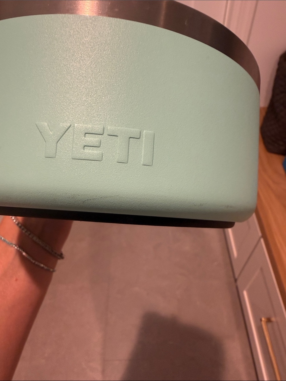 YETI Boomer Dog bowl - color Seafoam Stainless Steel Pet Bowl - Picture 4 of 4